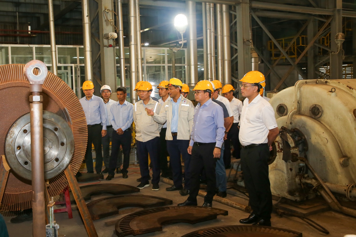 Đoàn công tác Petrovietnam kiểm tra công tác sửa chữa, chuẩn bị vận hành Nhà máy Nhiên liệu sinh học Dung Quất