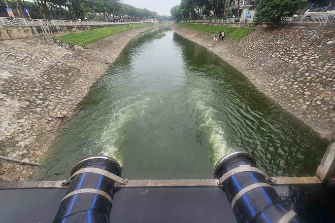Sông Tô Lịch sắp được bổ cập thêm nguồn nước để hồi sinh