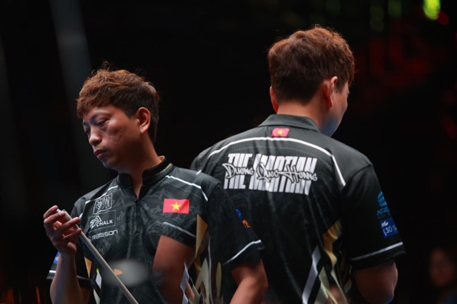 Dương Quốc Hoàng đi tiếp ở giải billiards thế giới 10 bi nam 2025