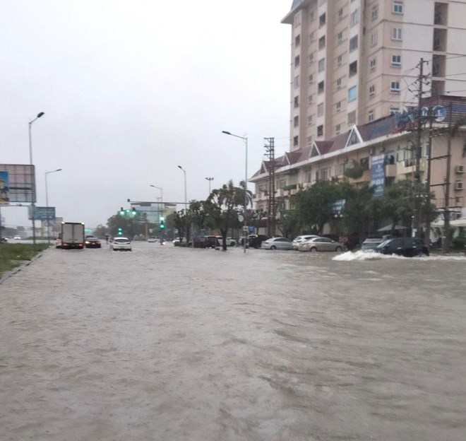 Nghệ An mưa lớn kéo dài, nhiều nơi có nguy cơ ngập sâu đến hết ngày 29.9
