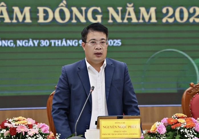 Phó Chủ tịch UBND tỉnh Lâm Đồng Nguyễn Ngọc Phúc khẳng định, tỉnh Lâm Đồng sẽ luôn đồng hành cùng doanh nghiệp. Ảnh: N.L