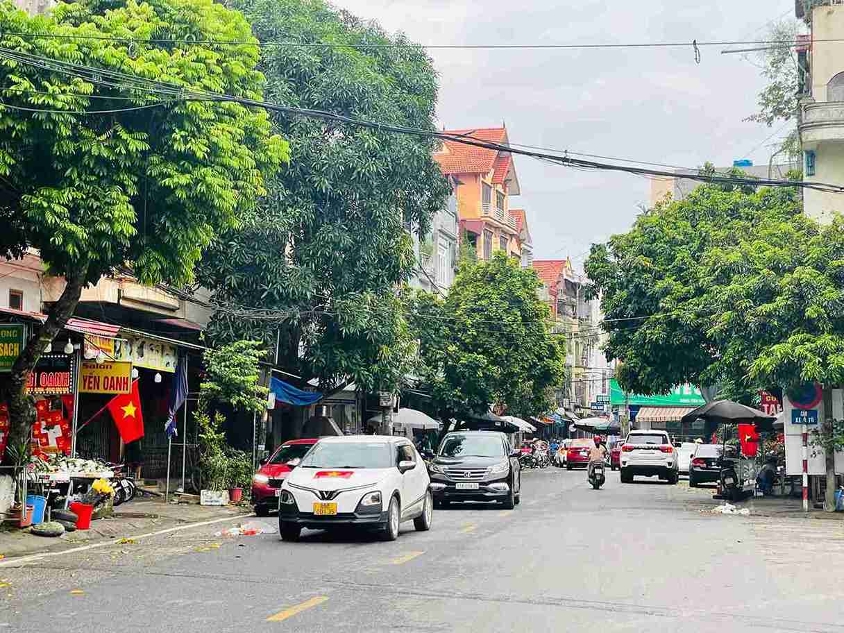 Hoạt động mua bán tấp nập tại chợ Phố Hiến. Ảnh: Mai Hương