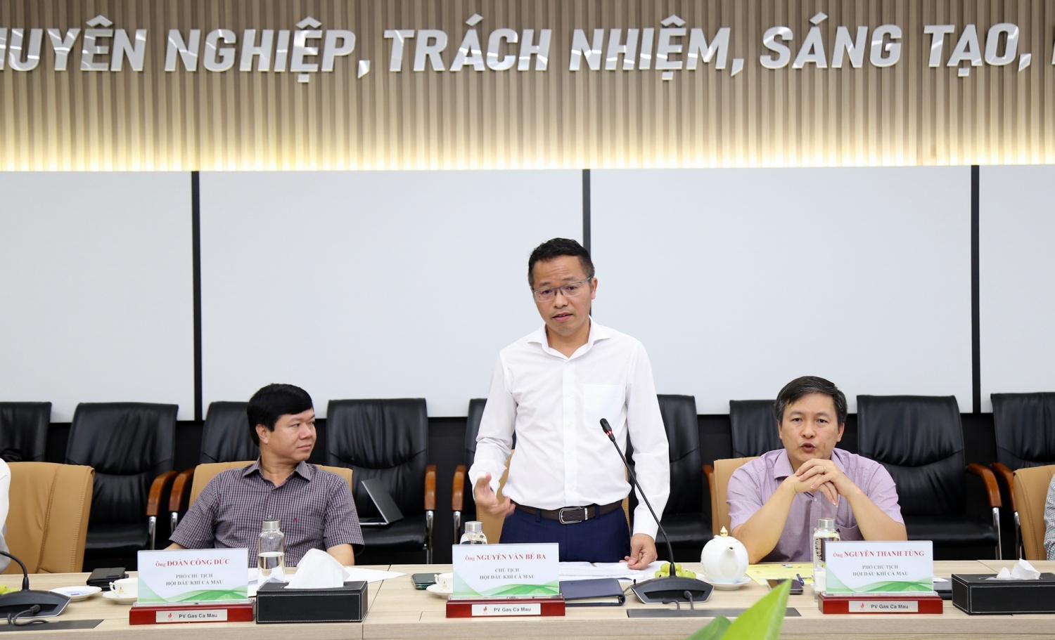 Hội Dầu khí Cà Mau: Gắn kết hội viên, đồng hành cùng Cụm Khí - Điện - Đạm phát triển bền vững Hội Dầu khí Cà Mau: Gắn kết hội viên, đồng hành cùng Cụm Khí - Điện - Đạm phát triển bền vững