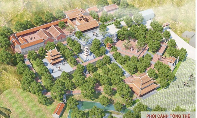 Khởi động dự án trùng tu ngôi chùa cổ nổi tiếng ở Bắc Ninh