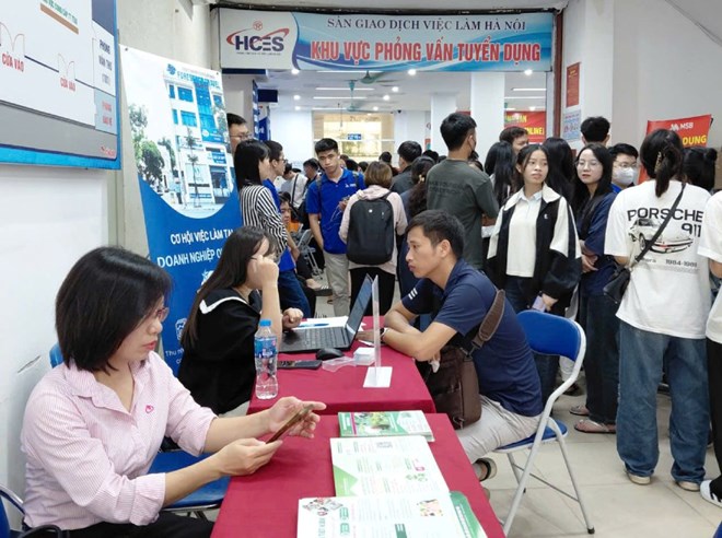 Tháng 9.2025, Hà Nội có 36.000 người có nhu cầu tìm việc làm