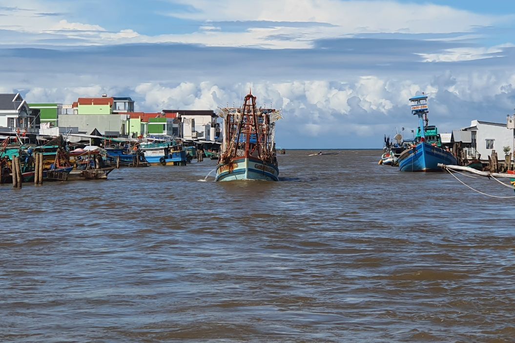 Cửa biển Khánh Hội. Ảnh: Nhật Hồ