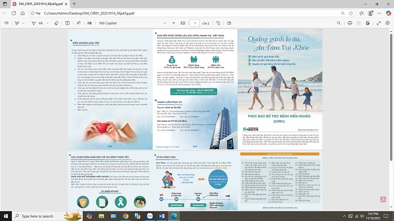 Sản phẩm Phúc bảo bổ trợ bệnh hiểm nghèo đồng hành cùng  cả gia đình vượt qua những rủi ro sức khỏe nghiêm trọng.