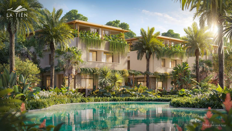 La Tiên Villa tạo nên những “ngôi nhà biết thở” được bao bọc bởi 2 triệu cây xanh