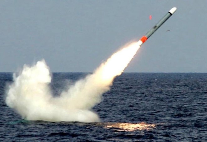 Tên lửa Tomahawk. Ảnh: Raytheon