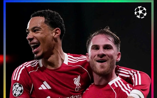 Liverpool thắng Real Madrid trên sân nhà tại Champions League
