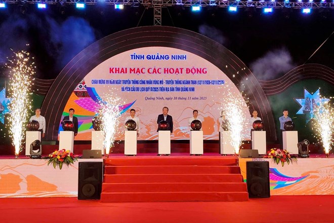 Quảng Ninh khai mạc chuỗi hoạt động kỷ niệm 89 năm Ngày truyền thống Công nhân vùng mỏ