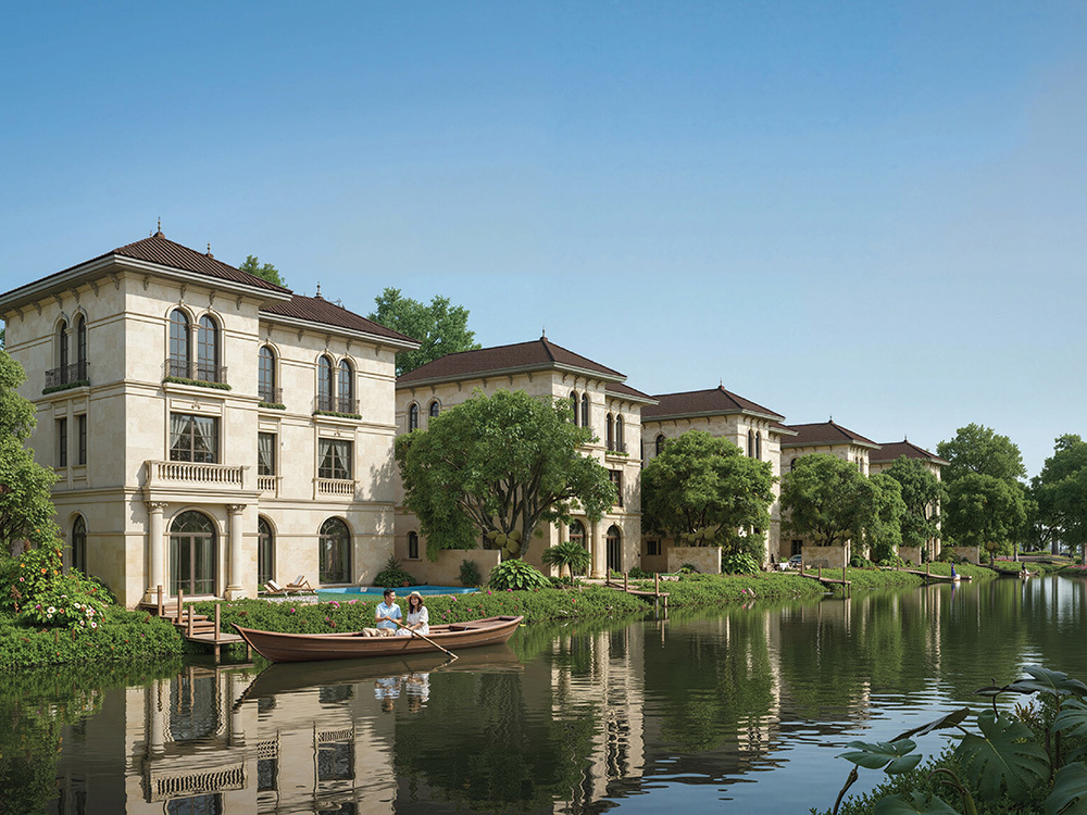 Sunshine Group nghiên cứu kỹ lưỡng việc quy hoạch cảnh qua, tạo giá trị phong thủy vượng khí cho từng dinh thự