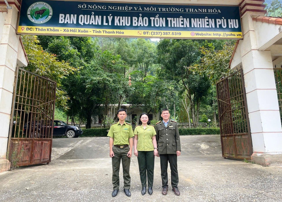 Ban quản lý Khu bảo tồn thiên nhiên Pù Hu, tỉnh Thanh Hóa.