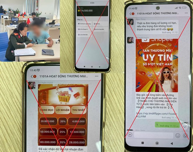 Suýt mất tiền vì  “làm nhiệm vụ nhận hoa hồng” trên Shopee giả mạo