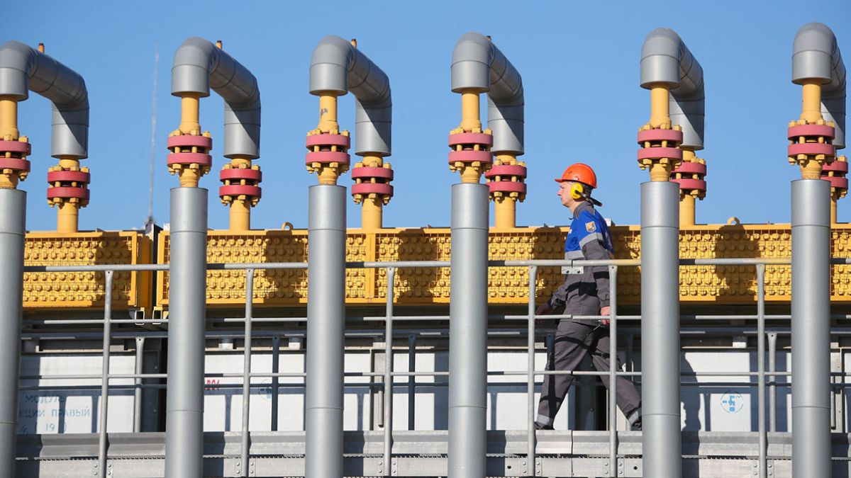 Trạm nén khí Russkaya của đường ống TurkStream - đường ống hiếm hoi còn lại đưa khí đốt Nga đến châu Âu. Ảnh: TASS