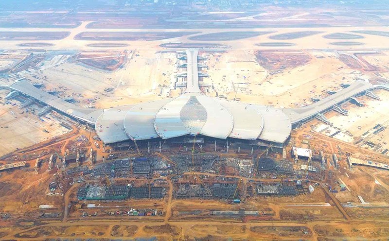 Dự án sân bay Long Thành sẽ đón chuyến bay đầu tiên vào ngày 19.12 và đưa vào khai thác năm 2026. Ảnh: Hà Anh Chiến