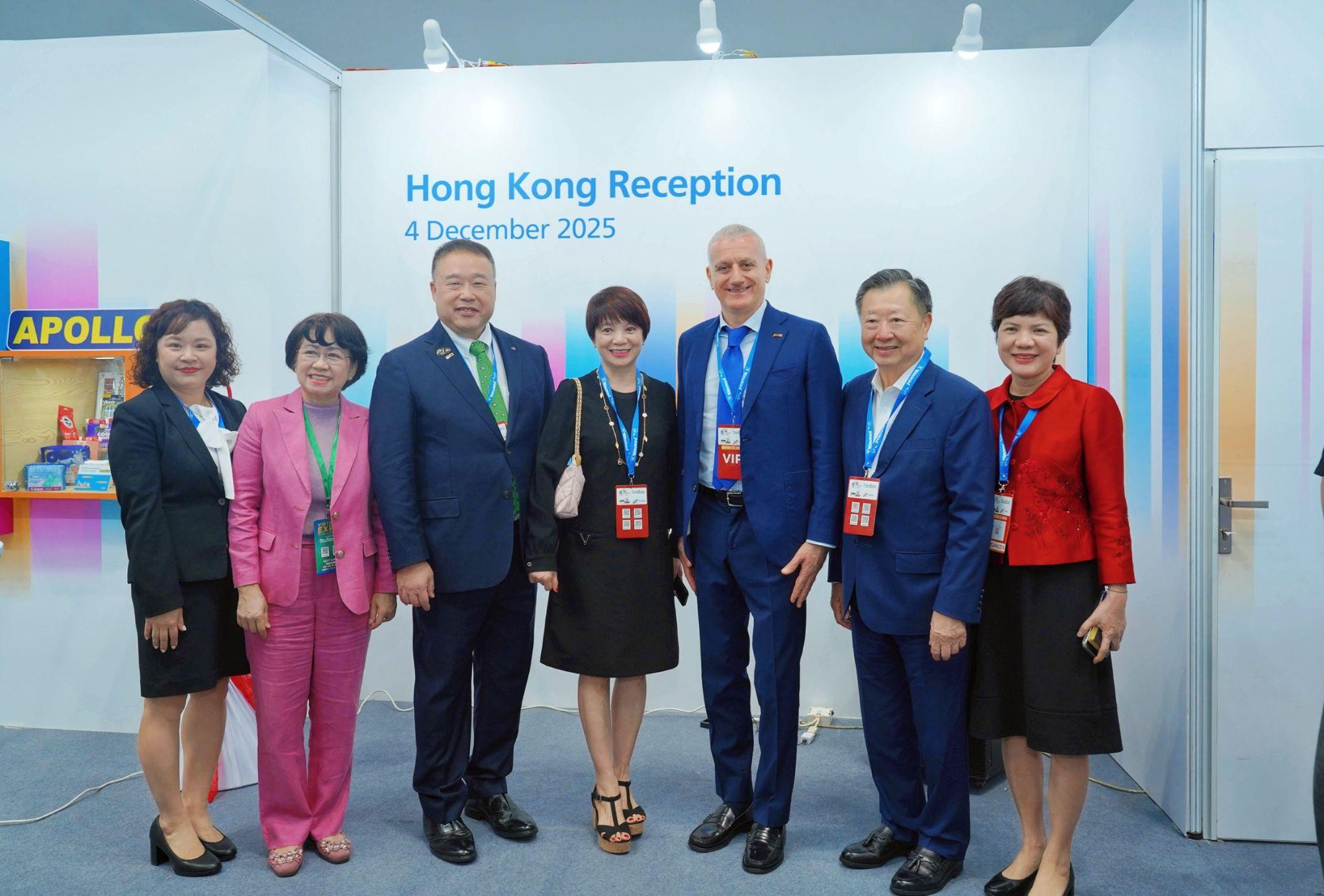 Loạt thương hiệu hàng đầu Hong Kong (Trung Quốc) chào hàng tại Vietnam Expo 2025 - Ảnh 1. Loạt thương hiệu hàng đầu Hong Kong (Trung Quốc) chào hàng tại Vietnam Expo 2025 - Ảnh 1.