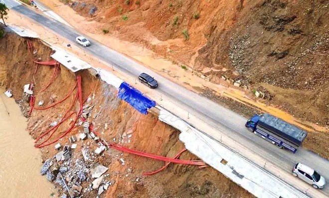 Bộ Xây dựng đã phân bổ 138,3 tỉ đồng cho Tuyên Quang sửa quốc lộ