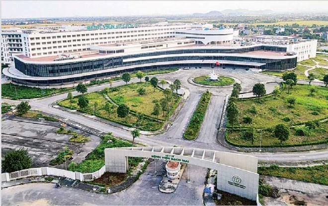 Bệnh viện Bạch Mai cơ sở 2 tại Ninh Bình sẽ khánh thành vào ngày 19.12 tới đây. Ảnh: Nguyễn Trường