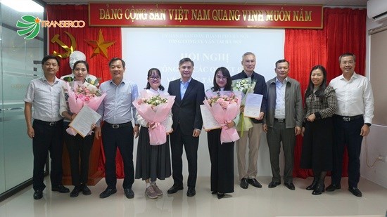 Transerco công bố quyết định bổ nhiệm loạt cán bộ lãnh đạo