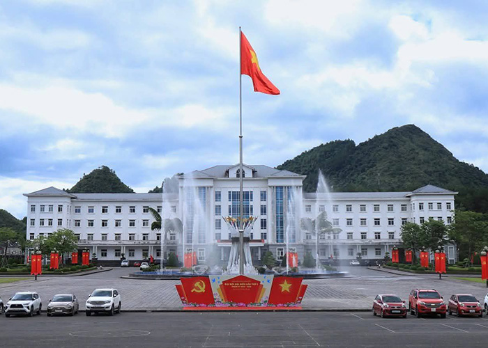 Trụ sở phường Đoàn Kết, tỉnh Lai Châu. Ảnh: Phường Đoàn Kết