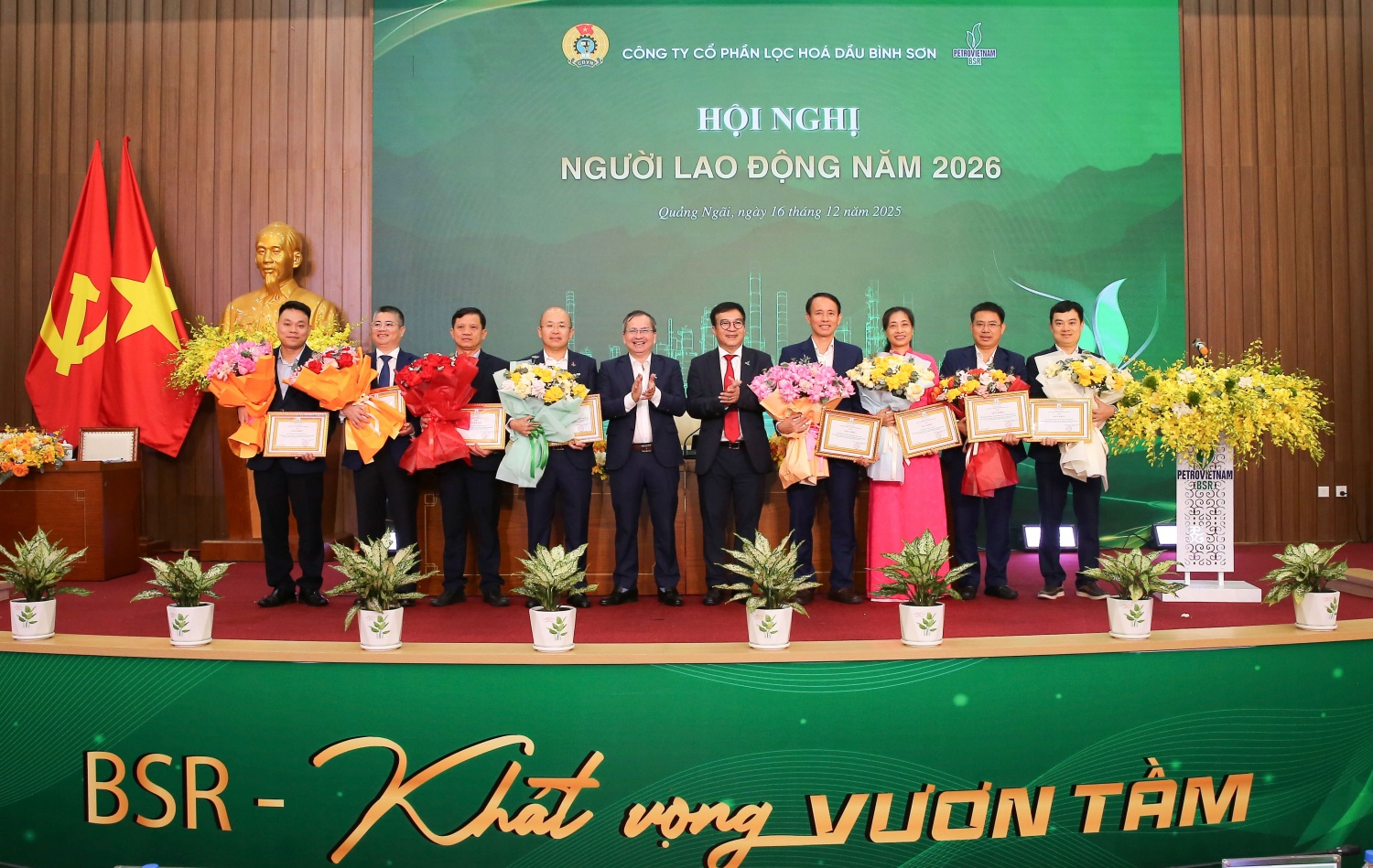 BSR tổ chức Hội nghị tổng kết công tác Đảng, hoạt động SXKD năm 2025 và triển khai nhiệm vụ năm 2026