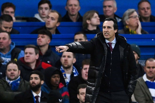 Unai Emery đang tạo nên một tập thể chơi bóng đầy hiệu quả.  Ảnh: AFP