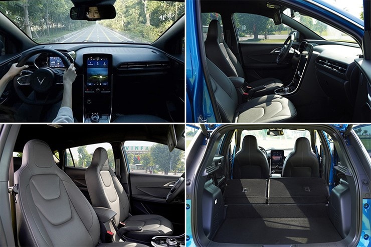 Không gian nội thất hiện đại của VinFast VF e34