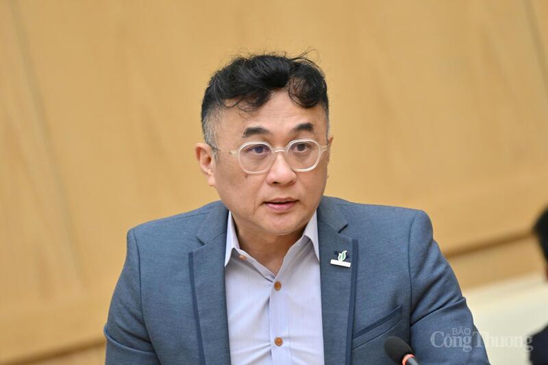 Ông Phan Tử Giang - Phó Tổng giám đốc Tập đoàn Công nghiệp - Năng lượng Quốc gia Việt Nam (Petrovietnam). Ảnh: Cấn Dũng