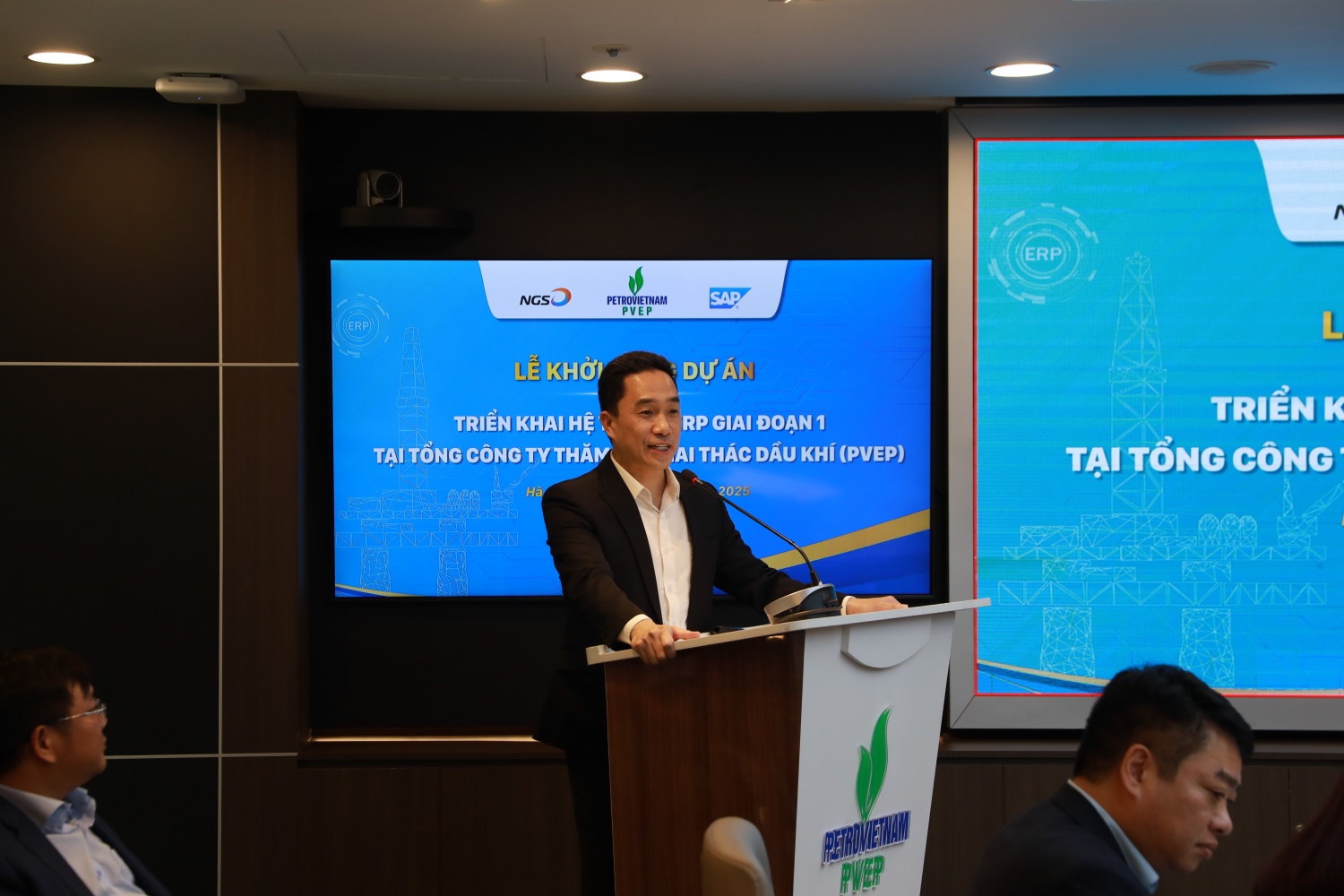 Tổng Giám đốc SAP Việt Nam Nguyễn Hồng Việt khẳng định SAP sẽ đồng hành và gắn kết chặt chẽ cùng PVEP và NGS