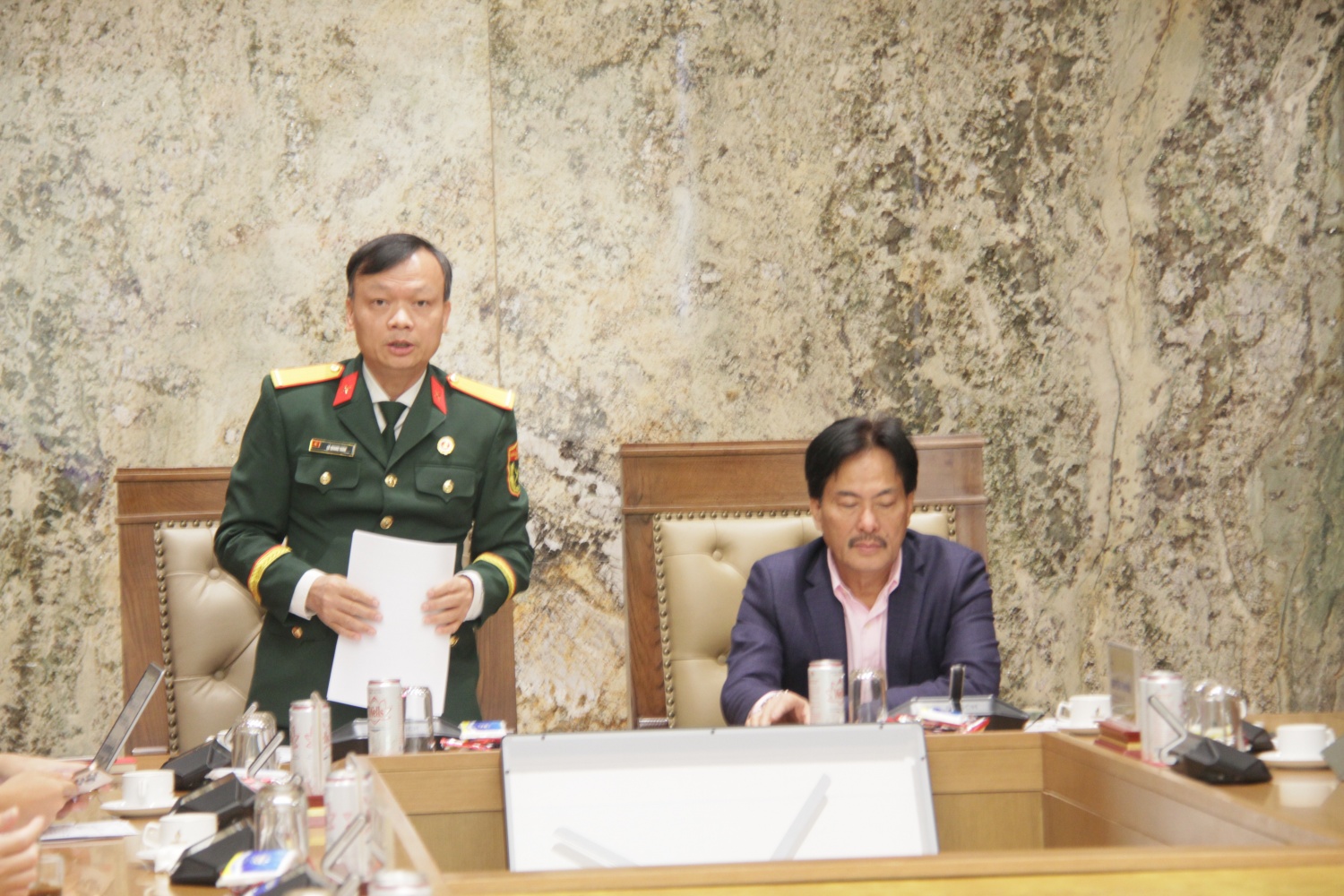 Tăng cường phối hợp giữa Hội CCB BMQL&ĐH Petrovietnam và CLB Dầu khí Trường Sa Tăng cường phối hợp giữa Hội CCB BMQL&ĐH Petrovietnam và CLB Dầu khí Trường Sa