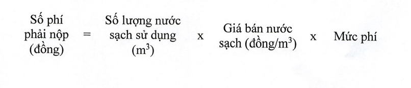 Phí bảo vệ môi trường đối với nước thải sinh hoạt- Ảnh 2.
