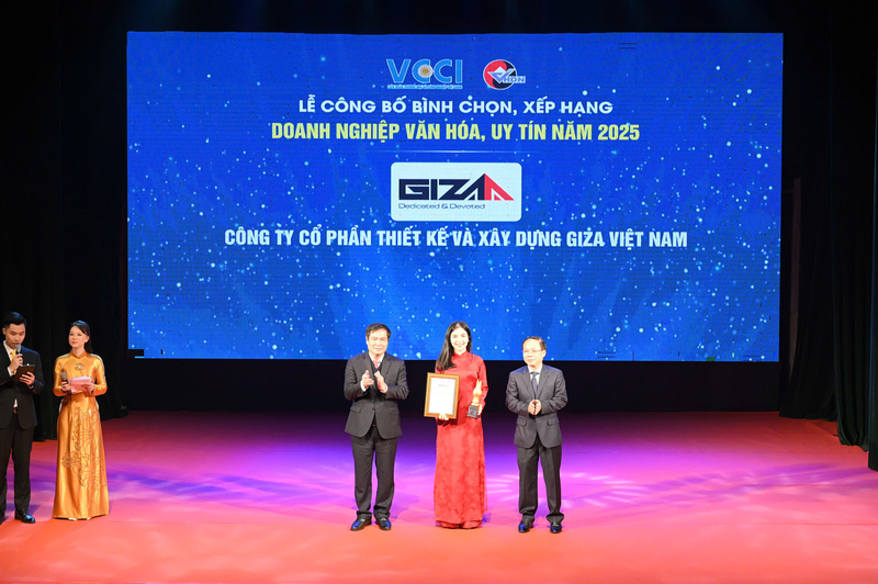 Doanh nghiệp được vinh danh tại Lễ công bố doanh nghiệp văn hóa, uy tín năm 2025. Ảnh: BT