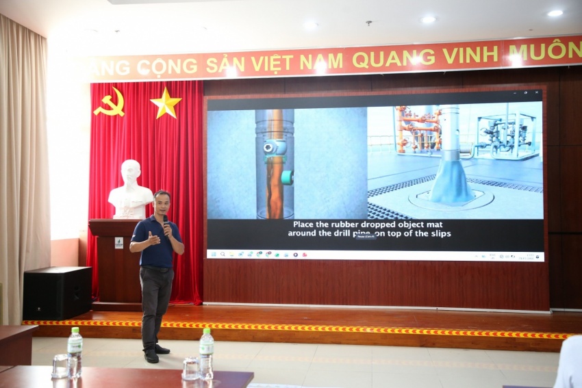 Sinh viên PVU cập nhật công nghệ khoan tuần hoàn liên tục - giải pháp cho giếng khoan phức tạp Sinh viên PVU cập nhật công nghệ khoan tuần hoàn liên tục - giải pháp cho giếng khoan phức tạp