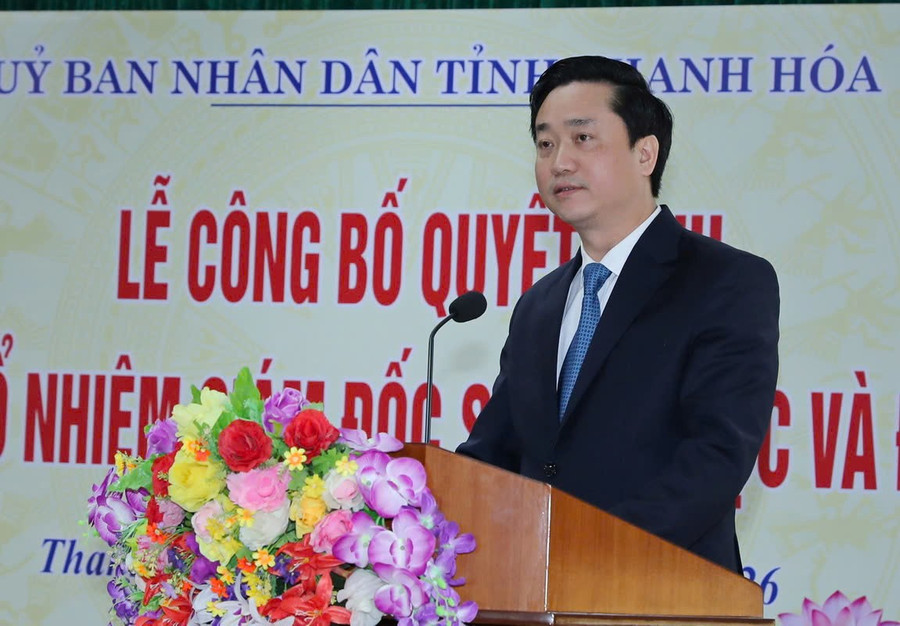 Ông Đỗ Đức Quế, tân Giám đốc Sở GD&ĐT tỉnh Thanh Hoá.