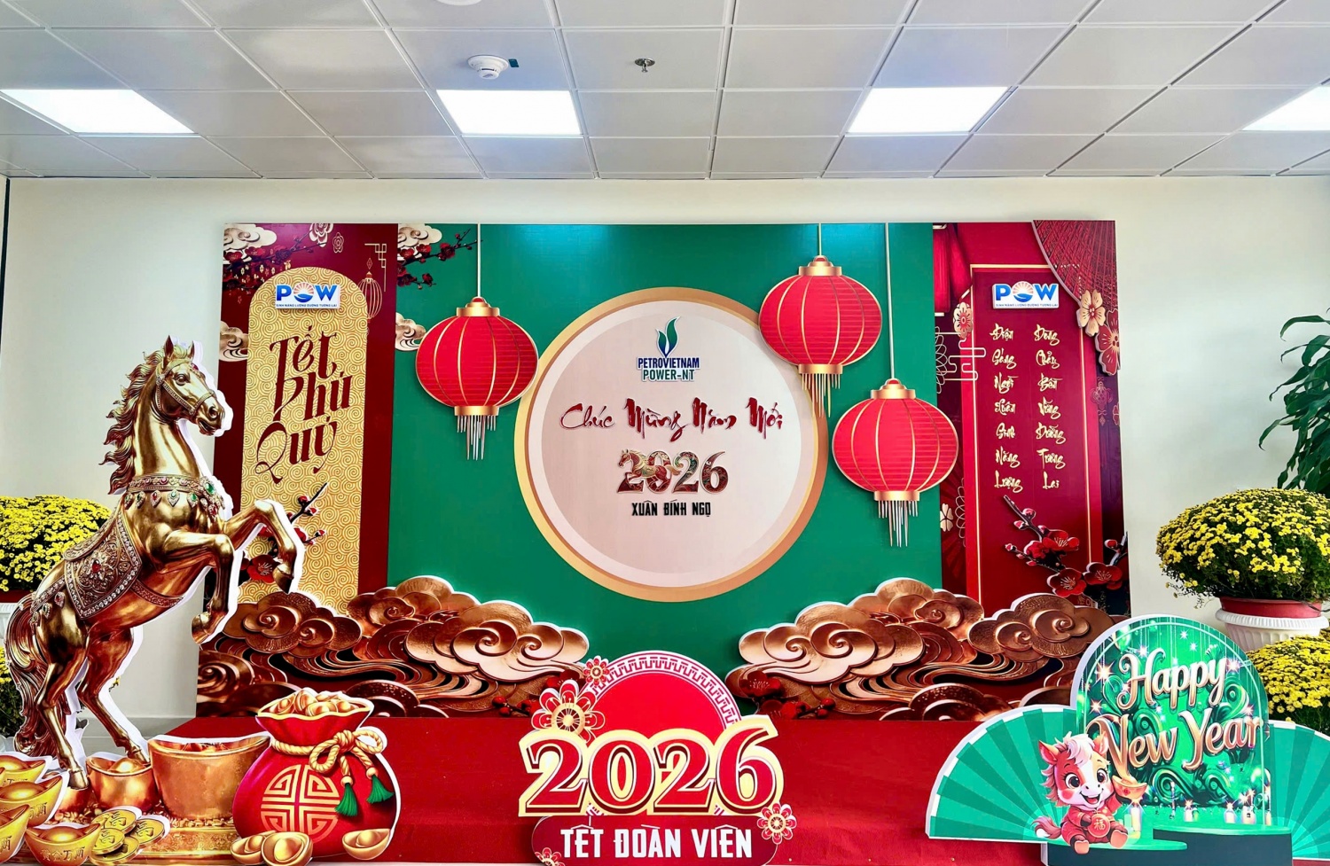 Không khí đón Tết ở Nhà máy Điện Nhơn Trạch 3 và 4