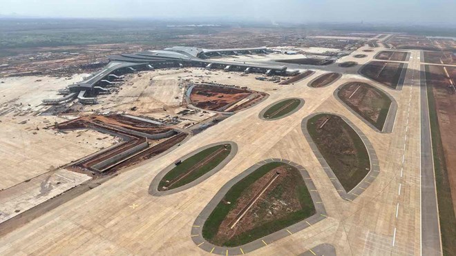 Thi công xuyên Tết ở sân bay Long Thành và các công trình giao thông kết nối