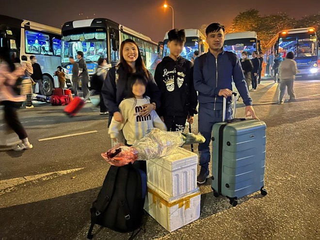 Công nhân trở lại Hà Nội, tiếp nối nhịp lao động