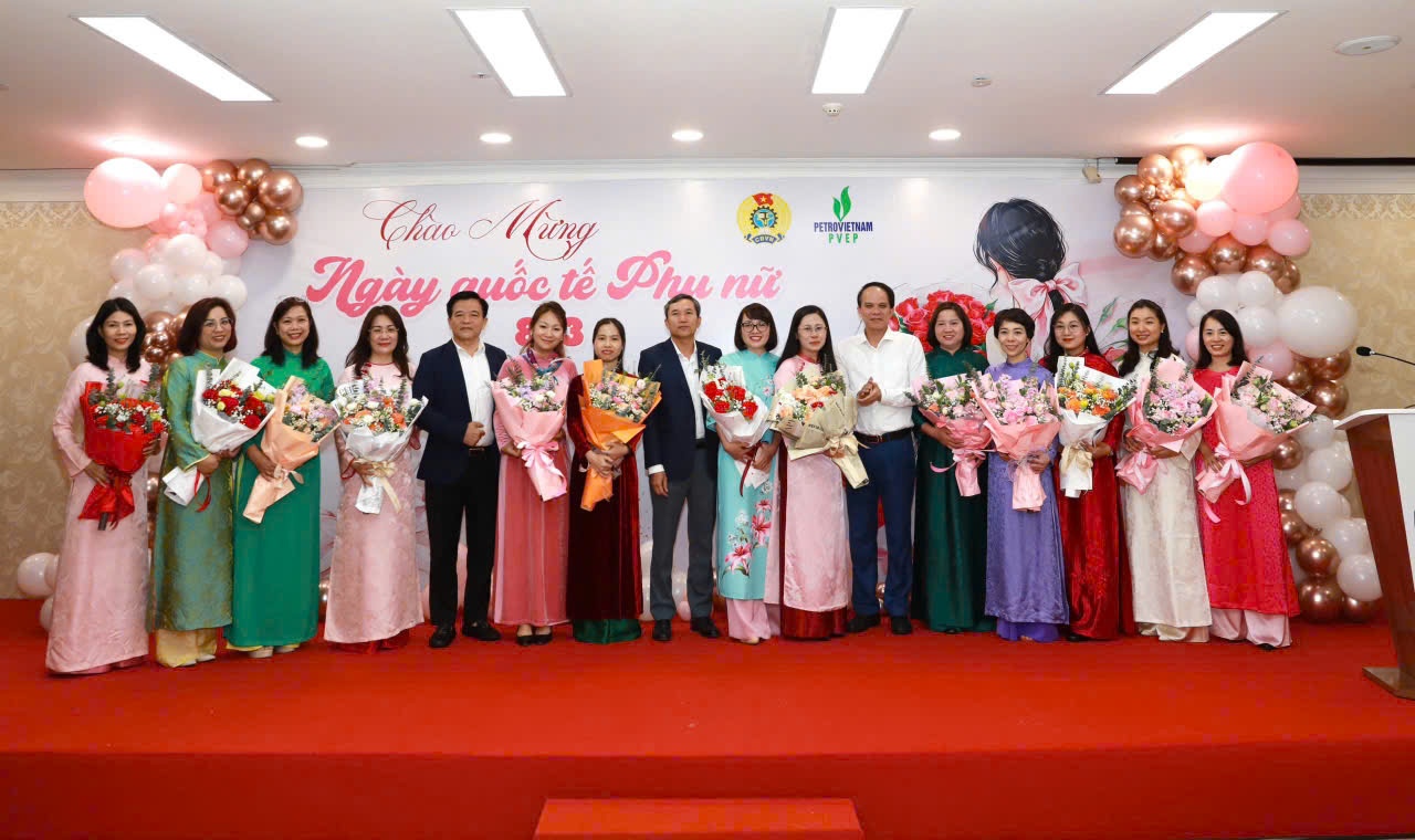 PVEP sôi nổi tổ chức chuỗi hoạt động chào mừng Ngày Quốc tế Phụ nữ 8/3