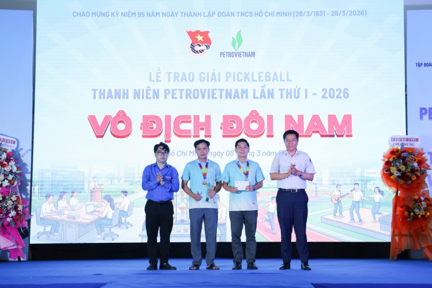 Giải Pickleball Thanh niên Petrovietnam lần thứ I: Sân chơi gắn kết Tuổi trẻ Dầu khí và địa phương Bà Rịa - Vũng Tàu