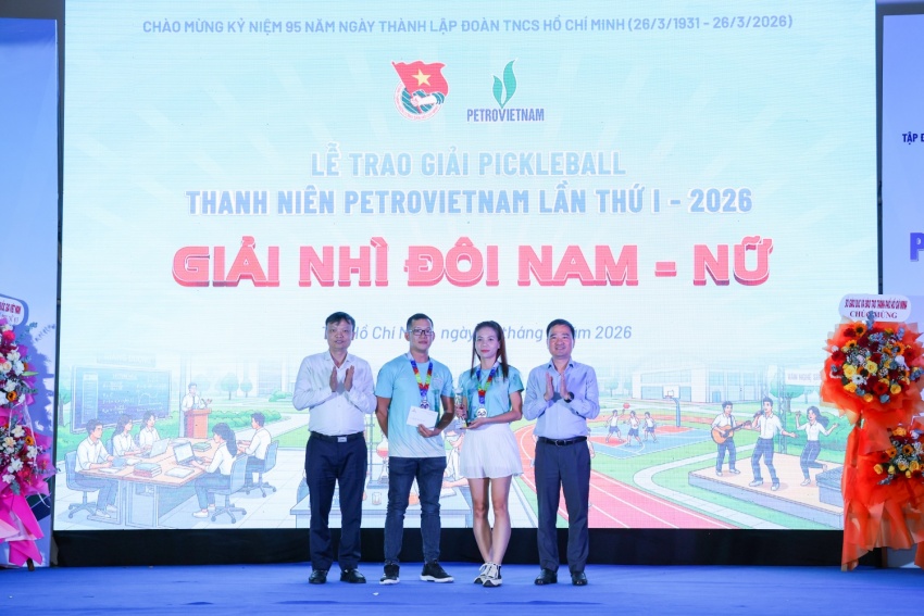 Giải Pickleball Thanh niên Petrovietnam lần thứ I: Sân chơi gắn kết Tuổi trẻ Dầu khí và địa phương Bà Rịa - Vũng Tàu