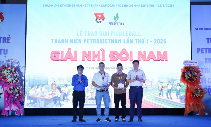 Giải Pickleball Thanh niên Petrovietnam lần thứ I: Sân chơi gắn kết Tuổi trẻ Dầu khí và địa phương Bà Rịa - Vũng Tàu