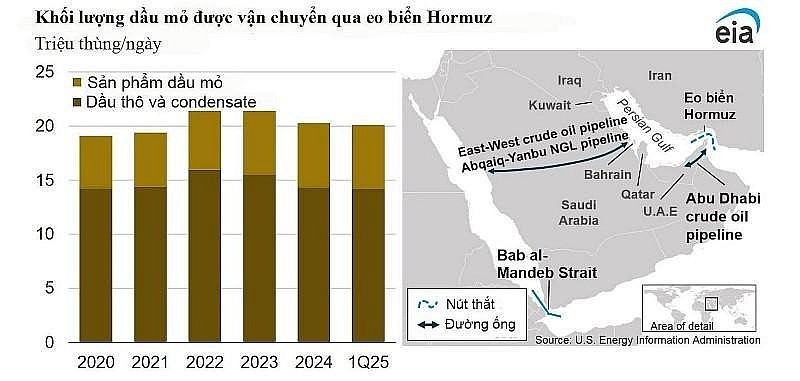 Eo biển Hormuz bị phong tỏa - Xem xét tác động đến an ninh cung cấp năng lượng của Việt Nam