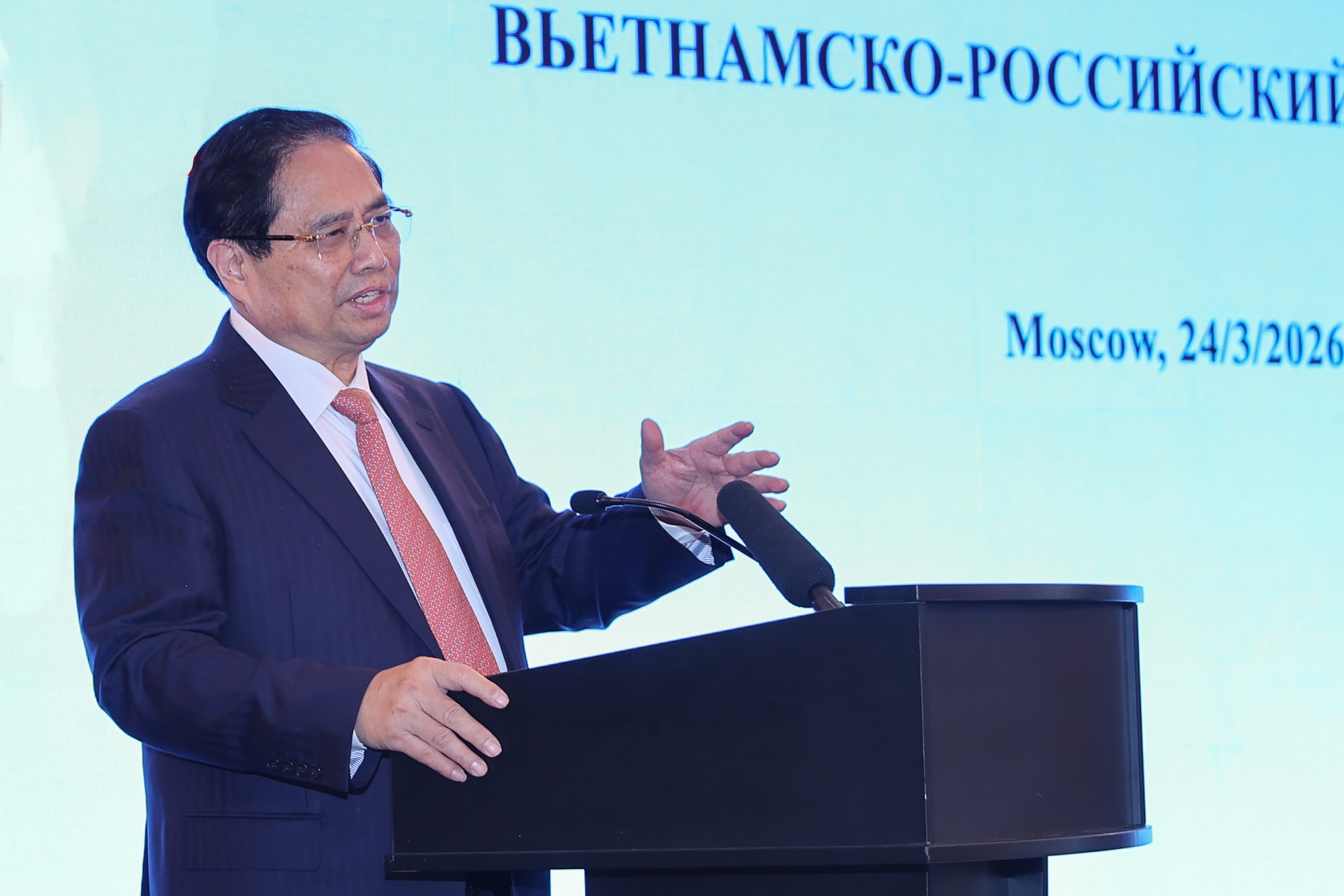 Thủ tướng Phạm Minh Chính dự Diễn đàn doanh nghiệp Việt Nam – Nga- Ảnh 3. Thủ tướng Phạm Minh Chính dự Diễn đàn doanh nghiệp Việt Nam – Nga- Ảnh 3.