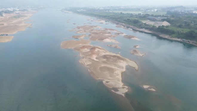 Mực nước một số hồ thủy điện ở miền Bắc ngày 27.3