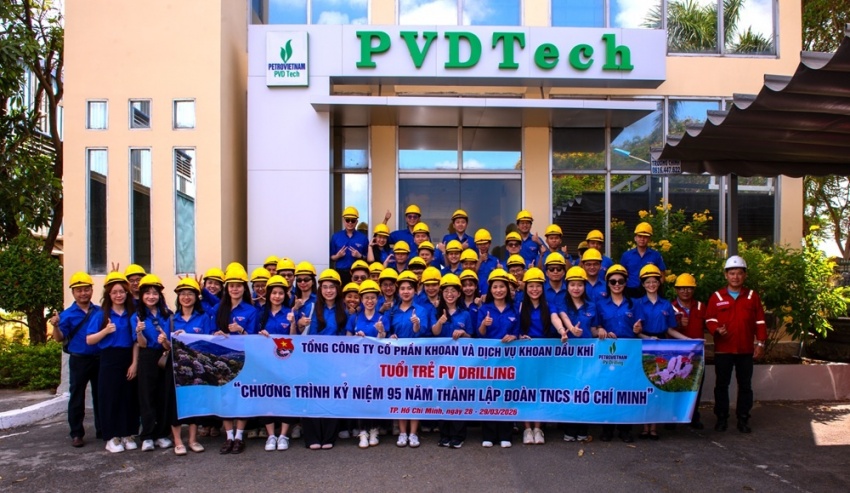 Khơi dậy niềm tự hào và tinh thần cống hiến của tuổi trẻ PV Drilling
