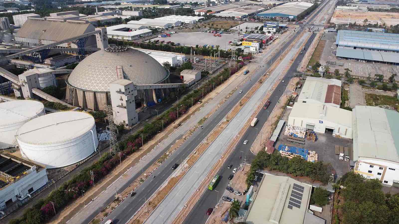 Theo tiến độ, đoạn tuyến này sẽ thông xe vào tháng 6.2026. Ảnh: HAC