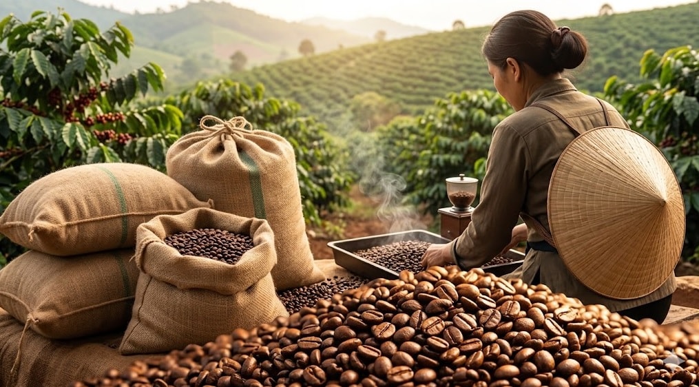 Cập nhật giá cà phê trong nước và thế giới hôm nay - Ảnh minh họa