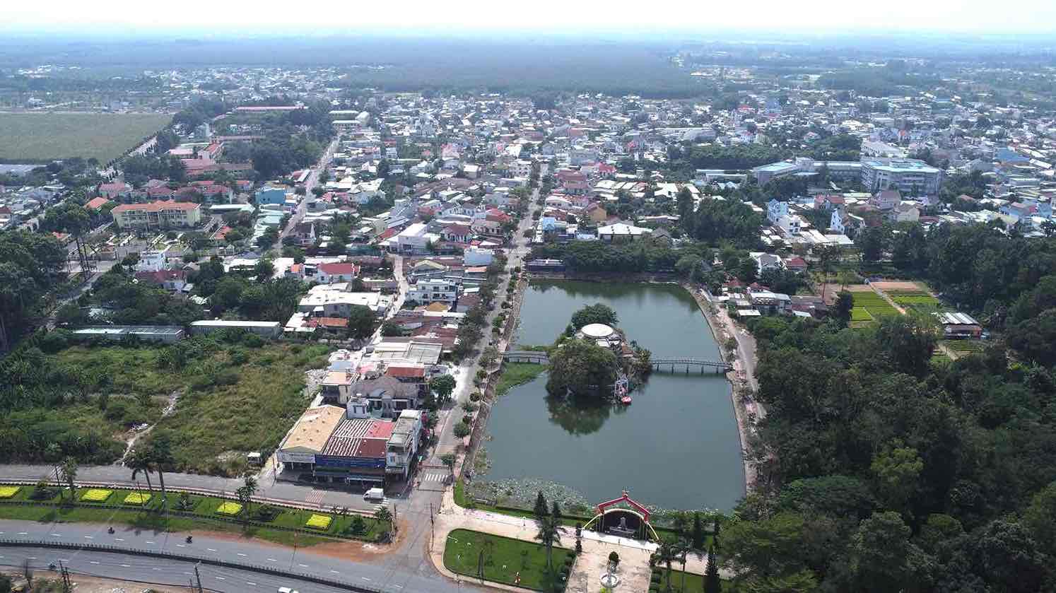 Thành lập Phường Trảng Bom đáp ứng yêu cầu mở rộng phạm vi quản lý đô thị và nâng cao chất lượng quản trị địa phương theo hướng văn minh, hiện đại. Ảnh: HAC