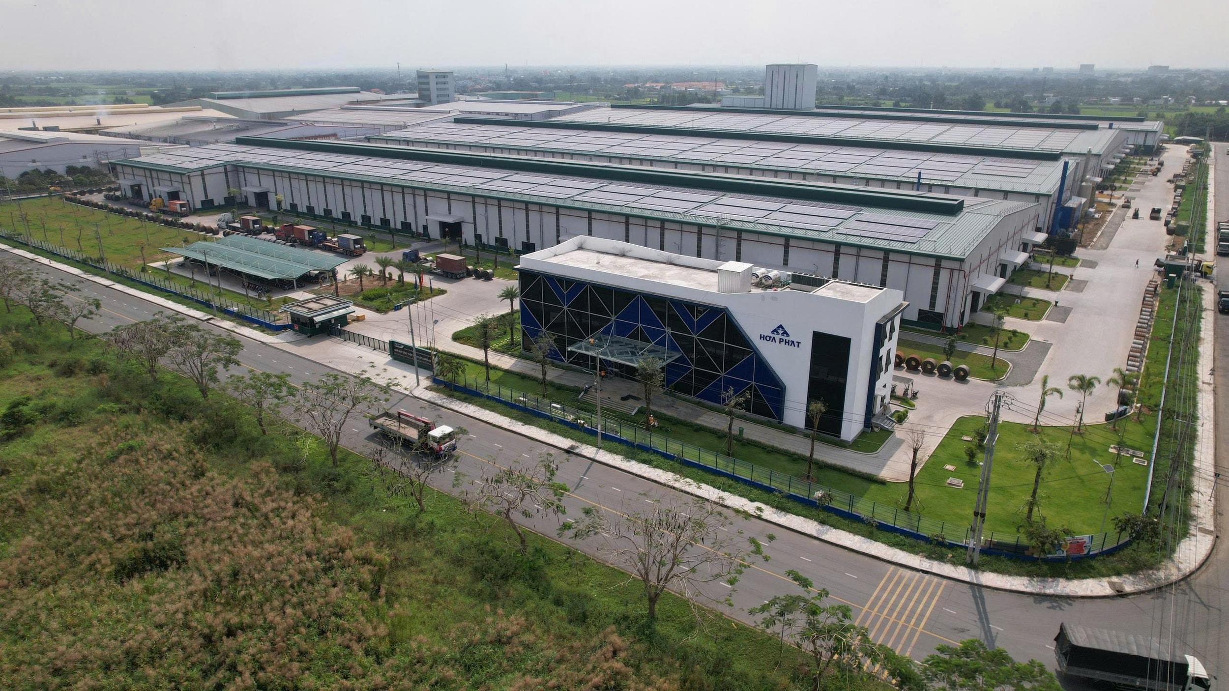 Toàn cảnh NM ống thép Hòa Phát Long An